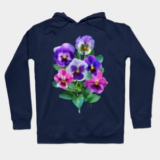 Bouquet of violets Hoodie